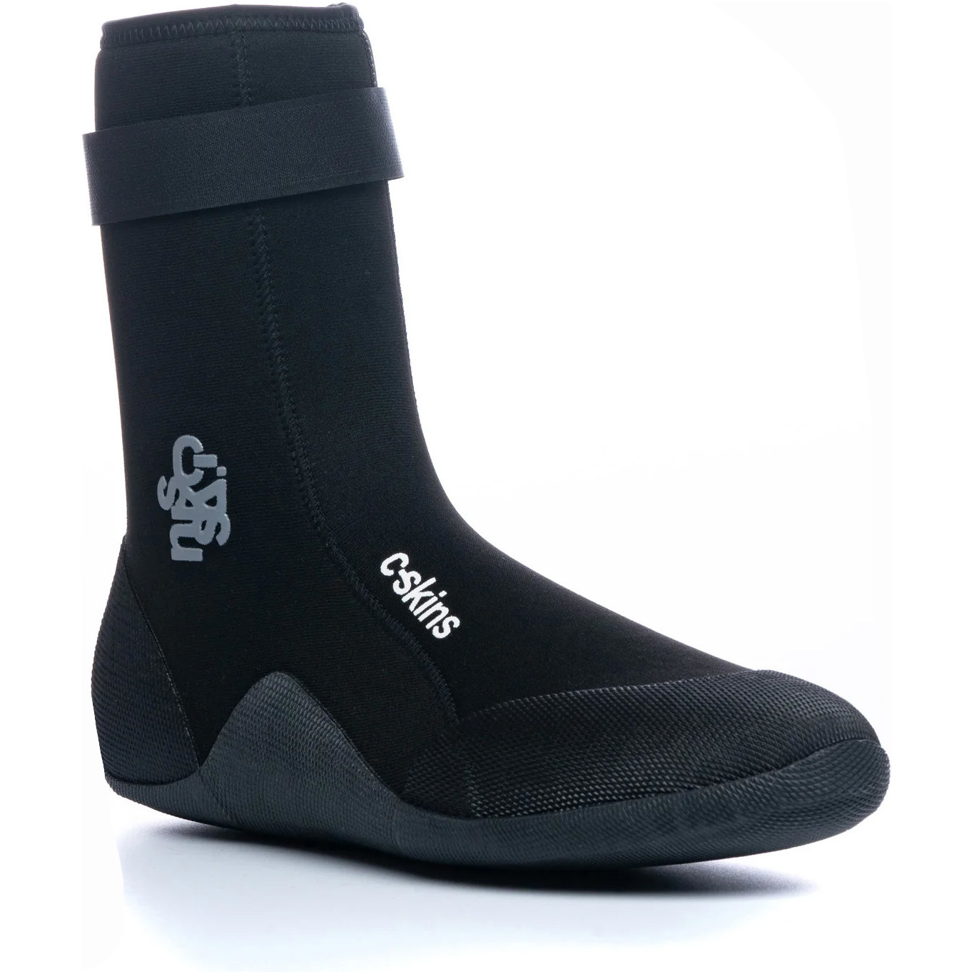 2026 C-Skins Legend 6mm Polypro Round Toe Neoprene Boots C-BOLEPP - Black / Charcoal